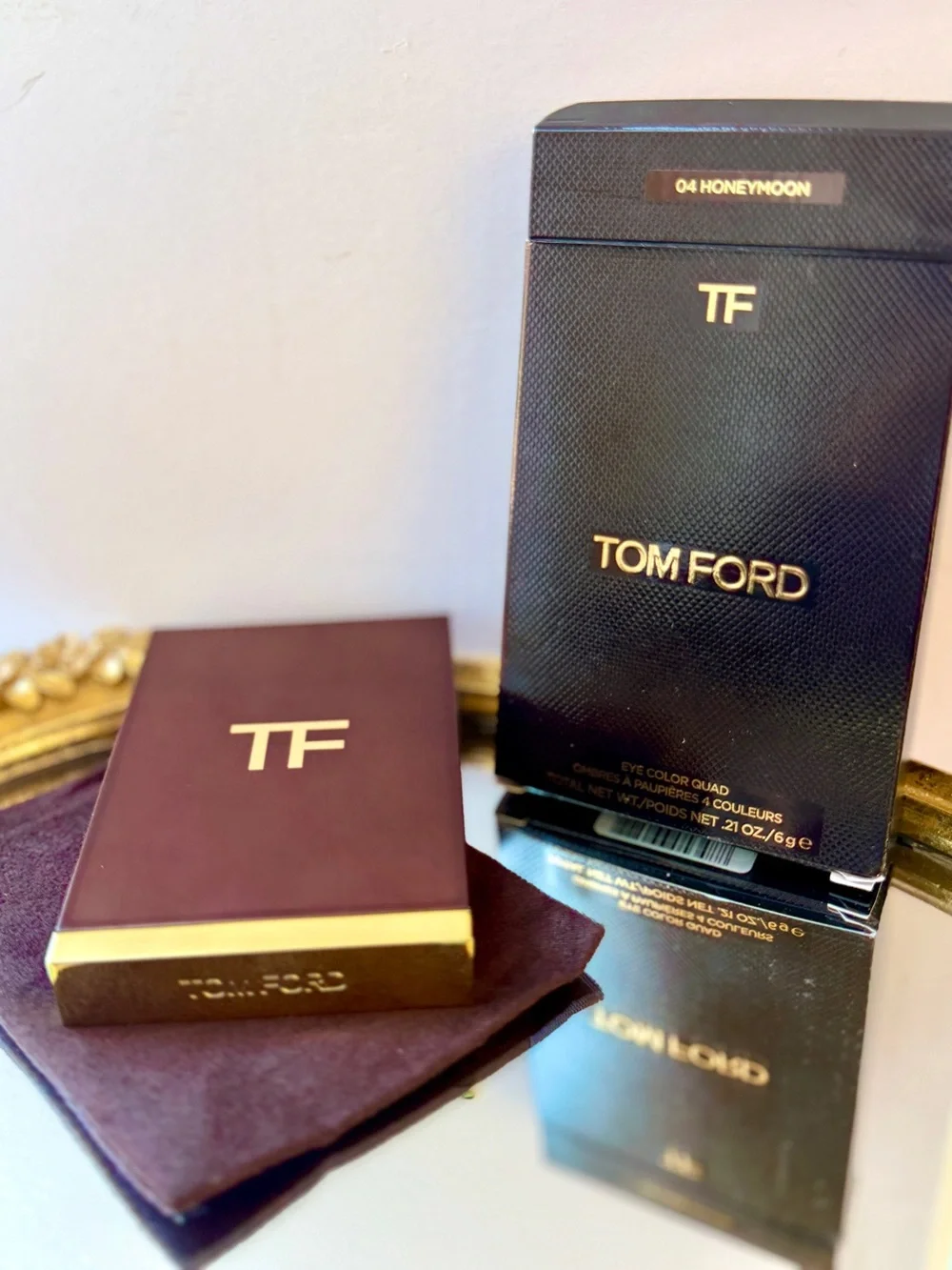 Tom Ford Eyeshadow Quad · 04 Honeymoon Full Size Palette · New